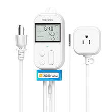 Load image into Gallery viewer, Meross Smart Wi-Fi Socket Thermostat, Heating and Cooling, MTS960HK