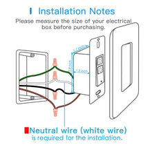 Load image into Gallery viewer, Meross Smart 3 Way Dimmer Switch Kit, MSS570HK