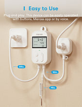 Load image into Gallery viewer, Meross Smart Wi-Fi Socket Thermostat, Heating and Cooling, MTS960HK