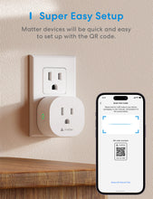 Load image into Gallery viewer, Meross Matter Smart Wi-Fi Plug Mini, MSS115, 2 Pack