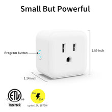 Load image into Gallery viewer, Minoston MP21Z Z-Wave 800 Long Range Series Mini Smart Plug for Indoor Use