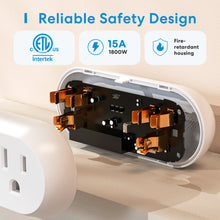 Load image into Gallery viewer, Meross 2 in 1 Smart Wi-Fi Plug, MSS120BHK