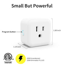 Load image into Gallery viewer, Minoston MP21ZD Smart Dimmer Plug 800 Series for Indoor Use