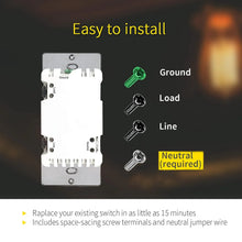Load image into Gallery viewer, Minoston MT10N 4 Hour Countdown Timer Switch for Bathroom Fans