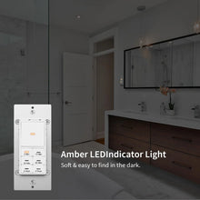 Load image into Gallery viewer, Minoston MT10W Wi-Fi 4 Hour Countdown Timer Switch for Bathroom Fans