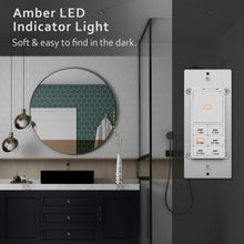 Load image into Gallery viewer, Minoston MT11N 1 Hour Countdown Timer Switch for Bathroom Fans