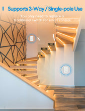 Load image into Gallery viewer, Meross 3 Way Smart Light Switch, MSS550HK