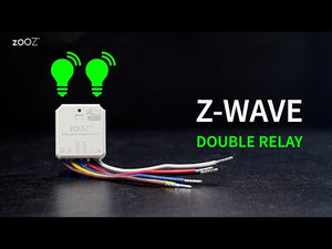 Zooz ZEN52 LR 700 Series Z-Wave Plus Long Range Double Relay