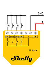 Load image into Gallery viewer, Shelly Wave i4 DC