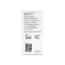 Load image into Gallery viewer, Zooz ZEN34 800 Series LR Z-Wave Long Range Remote Switch (Battery Powered)