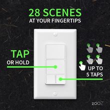 Load image into Gallery viewer, Zooz ZEN37 800LR Series Z-Wave Long Range Wall Remote
