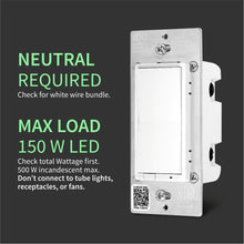 Load image into Gallery viewer, Zooz ZEN72 800 Series Z-Wave Long Range Dimmer Switch