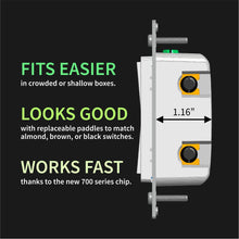 Load image into Gallery viewer, Zooz ZEN77 800LR Series Z-Wave Long Range S2 Dimmer Wall Switch