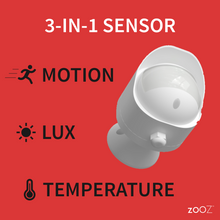 Load image into Gallery viewer, Zooz ZSE70 800 Series Long Range Outdoor Motion Sensor | Motion, Temp, Lux