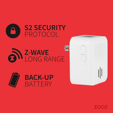 Load image into Gallery viewer, Zooz ZSE50 800LR Series Z-Wave Long Range Low Siren & Chime