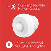 Load image into Gallery viewer, Zooz ZSE18 800 SERIES Z-Wave Long Range Motion Sensor with Magnetic Base (Battery or USB Power)