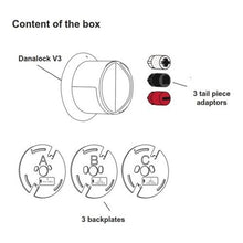 Load image into Gallery viewer, Danalock V3 Bluetooth and Z-Wave Motorized Smart Lock for Deadbolts, Silver ( US version)