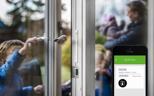 Sensative Z-Wave Plus Ultra Thin Door/Window Contact Sensor Strips Guard, Good for Outdoor Installation