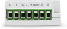 Load image into Gallery viewer, Aeotec ZW132 Dual Nano Switch with Power Metering
