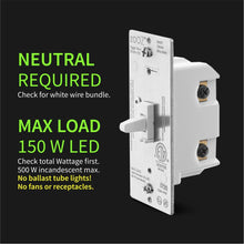 Load image into Gallery viewer, Zooz ZEN24 Z-Wave Plus Dimmer Toggle Switch VER. 3.0