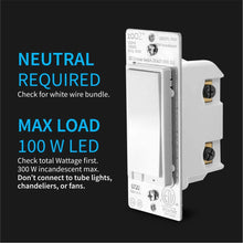 Load image into Gallery viewer, Zooz ZEN27 Z-Wave Plus S2 Wall Dimmer Switch