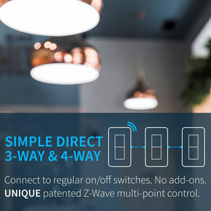Zooz ZEN27 Z-Wave Plus S2 Wall Dimmer Switch