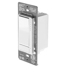 Load image into Gallery viewer, Zooz ZEN30 Z-Wave Plus S2 Double Switch VER. 1.0, 2.0 or 3.0 (White) For Light & Fan Combo