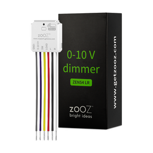 Zooz ZEN54 LR 700 Series Z-Wave Plus Long Range 0-10 V Dimmer
