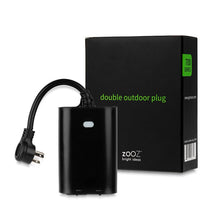 Load image into Gallery viewer, Zooz ZEN14 800LR 800 Series Z-Wave Long Range Outdoor Double  Plug