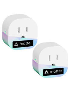 Meross Matter Smart Wi-Fi Plug Mini, MSS115, 2 Pack
