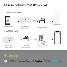 Load image into Gallery viewer, Minoston MP31ZD Z-Wave 800 Series Dimmer Smart Plug for Indoor Use

