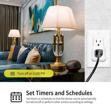 Load image into Gallery viewer, Minoston MP21Z Z-Wave 800 Long Range Series Mini Smart Plug for Indoor Use
