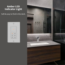 Load image into Gallery viewer, Minoston MT10N 4 Hour Countdown Timer Switch for Bathroom Fans
