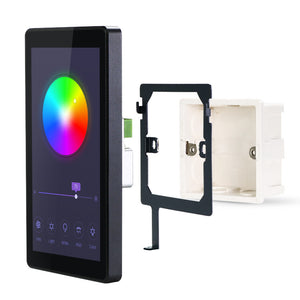 YC-SM55P 5.5’’ In Wall PoE Android Touch Control Panel