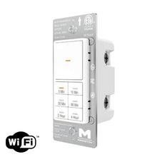 Load image into Gallery viewer, Minoston MT10W Wi-Fi 4 Hour Countdown Timer Switch for Bathroom Fans
