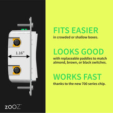 Load image into Gallery viewer, Zooz ZEN71 800 Series Z-Wave Long Range On/Off Switch

