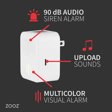 Load image into Gallery viewer, Zooz ZSE50 800LR Series Z-Wave Long Range Low Siren &amp; Chime
