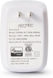 Aeotec ZW080 Siren Gen5