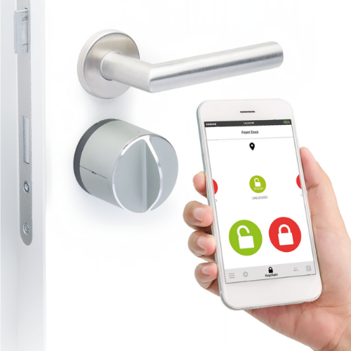 Danalock V3 Bluetooth and Z-Wave Motorized Smart Lock for Deadbolts, S ...