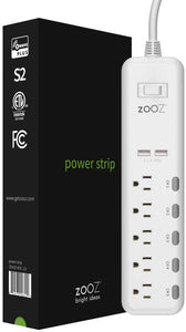 Zooz ZEN20 VER. 3.0 Z-Wave Plus S2 Power Strip