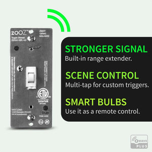 Zooz ZEN24 Z-Wave Plus Dimmer Toggle Switch VER. 3.0