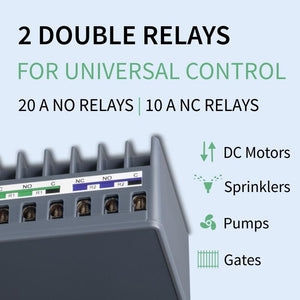 Zooz  ZEN17 700 Series Z-Wave Plus Universal Relay with 2 NO & NC Relays (20A, 10A)