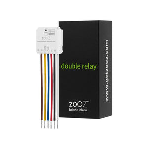 Zooz ZEN52 Z-Wave Plus Double Relay