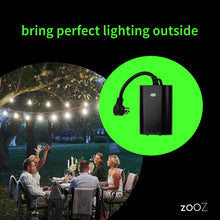 Load image into Gallery viewer, Zooz ZEN14 800LR 800 Series Z-Wave Long Range Outdoor Double  Plug
