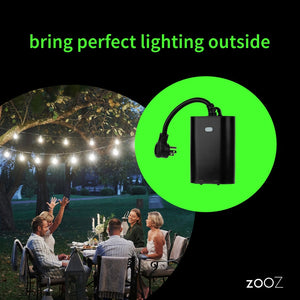 Zooz ZEN14 800LR 800 Series Z-Wave Long Range Outdoor Double  Plug