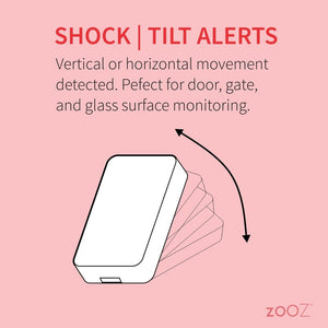 Zooz ZSE43 Z-Wave Plus 700 Series XS Tilt | Shock Sensor